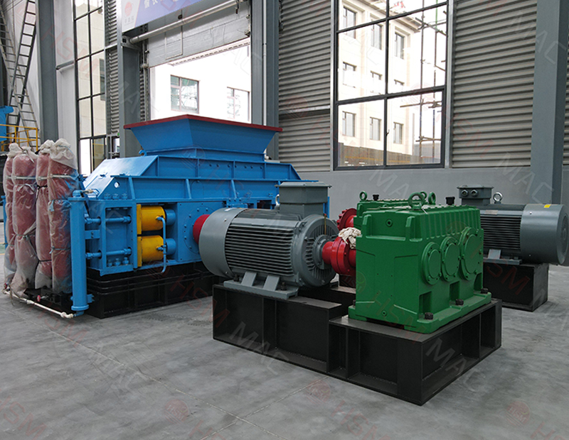 AZS 锆刚玉对辊破碎机 