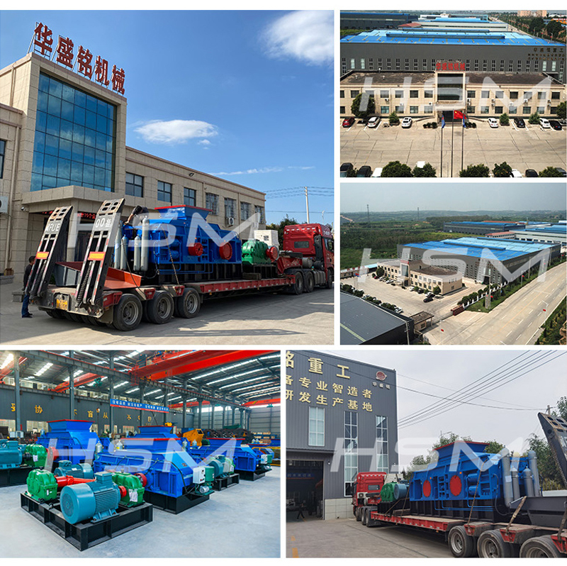 对辊破碎机发货现场 对辊破碎机发货现场