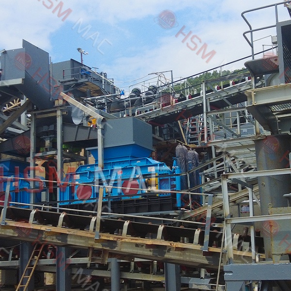 石料厂对辊制砂机