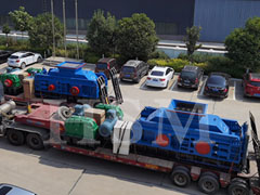 双齿辊破碎机成套发货