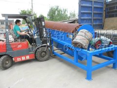 大型滚筒筛发货现场