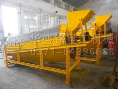 移动式滚筒筛发货现场