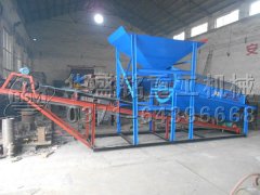 滚筒筛输送一体机发货现场