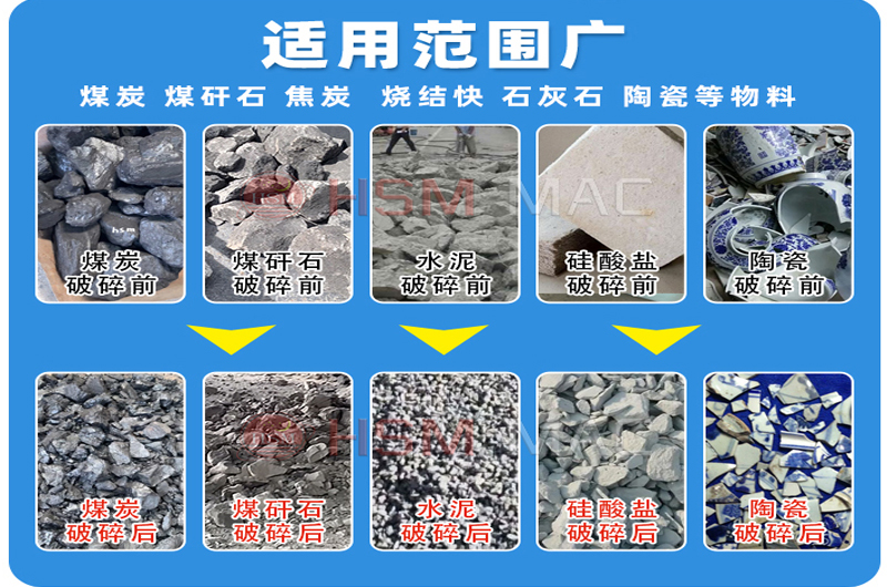 陶瓷双齿辊破碎机效果